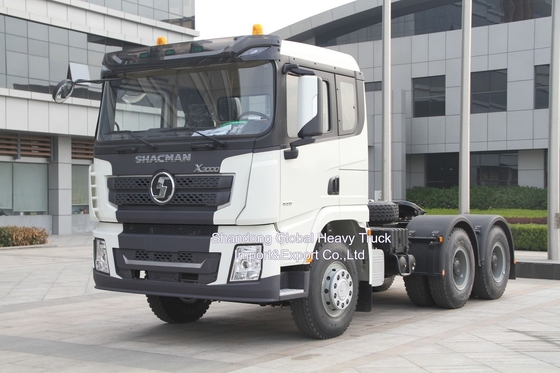 6X4 Αριστερή ή δεξιά κίνηση 380HP Shacman F3000 Τρακτέρ Trailer Χρησιμοποιούμενο φορτηγό κεφαλή τρακτέρ