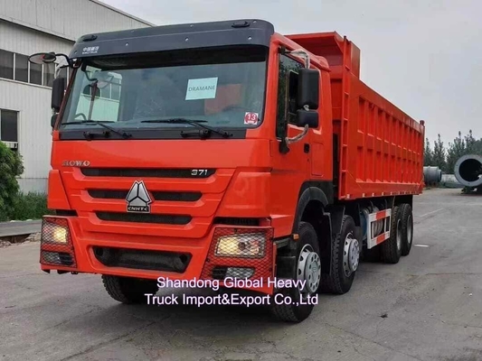Χειροκίνητο κιβώτιο Sinotruk HOWO 380 HP 6X4 Tipper / Dumper / Dump Truck