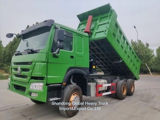Sinotruk μεταφορά δεύτερης χρήσης άμμου βαρύ φορτίο βυθόφορος Hohan A7 400HP 6*4 βυθόφορος