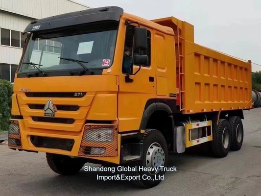 Καλή ποιότητα 371HP 375HP 6*4 10 τροχές Χρησιμοποιούμενο HOWO Τροχό απορριμμάτων Τροχό για την αφρικανική αγορά