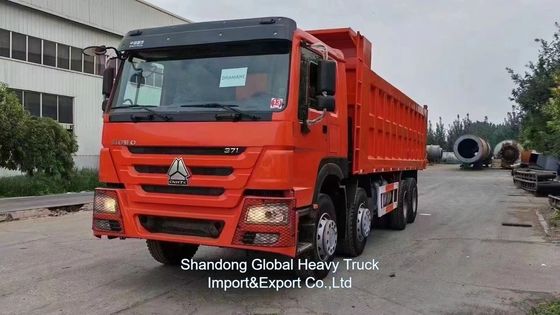 Sinotruk HOWO 380 HP 8×4 φορτηγό με χωρητικότητα φόρτωσης 50 τόνων για τη μεταφορά βαρέων υλικών