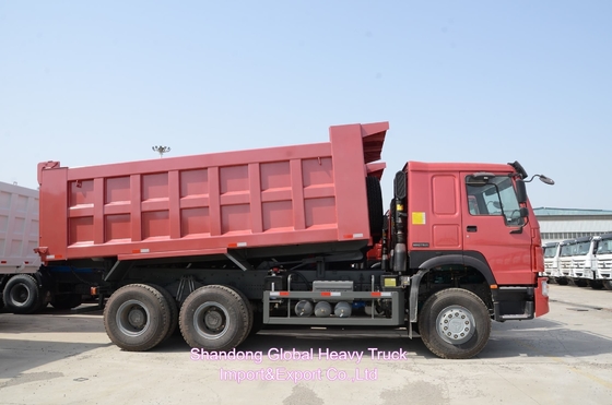 Sinotruk μεταφορά δεύτερης χρήσης άμμου βαρύ φορτίο βυθόφορος Hohan A7 400HP 6*4 βυθόφορος
