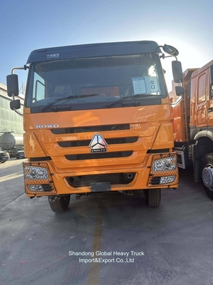 Χρησιμοποιημένο Ανακαινισμένο Αριστερό Διοδηγό βαρύ τύπου 6X4 HOWO Τελαχιστοφόρο 10 τροχών Τελαχιστοφόρο