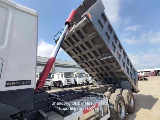 Σινοφόρα 6X4 HOWO 10 τροχούς βαρύ φορτίο 18 19 20cbm 20m3 Νέα μεταχειρισμένα φορτηγά