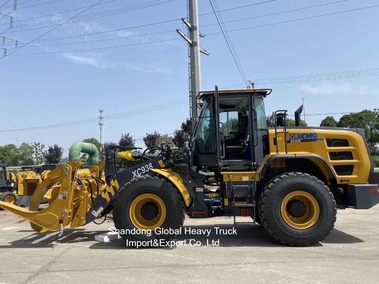 Νέα καυτή πώληση 5 τόνων 4X4 μίνι κινητήρα ντίζελ μπροστινό φορτιστή τροχών Zl50gn με 3,0m3 Rock Bucket