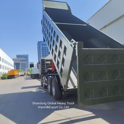 Αυτοκίνητο ανατροπής βαρέως τύπου Shacman F3000 με κινητήρα 380HP και κίνηση 8x4 για χωρητικότητα φορτίου 50t