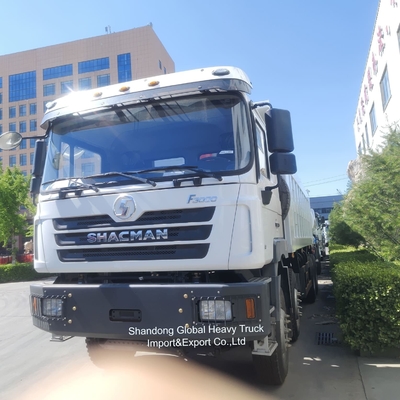 Καλή κατάσταση 8*4 10 Wheeler 380HP χειροκίνητο πετρελαιοκίνητο πετρελαιοκίνητο πετρελαιοφόρο Euro3 Shacman F3000 Dump Truck