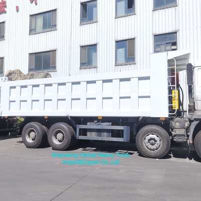 Καλή κατάσταση 8*4 10 Wheeler 380HP χειροκίνητο πετρελαιοκίνητο πετρελαιοκίνητο πετρελαιοφόρο Euro3 Shacman F3000 Dump Truck