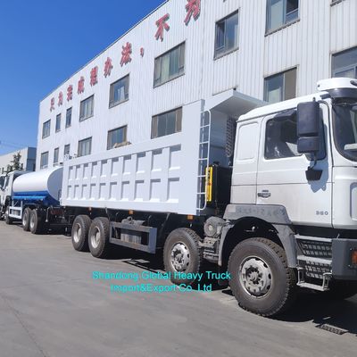 Shacman Dump Truck 380HP Heavy Duty Tipper Truck με 8×4 κίνηση και χωρητικότητα φόρτωσης 50 τόνων