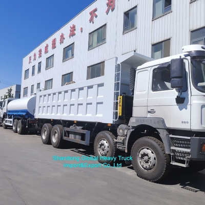 Ανατρεπόμενο φορτηγό Shacman 380HP Dumper 6*4/8*4 Ανατρεπόμενο φορτηγό σειράς F3000 80 / 120 τόνων