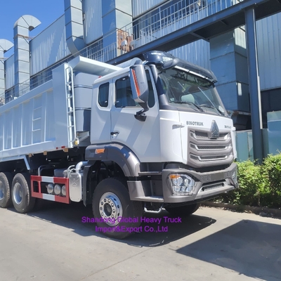HOWO 10 Τροχών 371 380HP 400HP 430HP Μεταλλευτικό Ανατρεπόμενο Φορτηγό Ανατρεπόμενο Φορτηγό Μεταχειρισμένα Φορτηγά