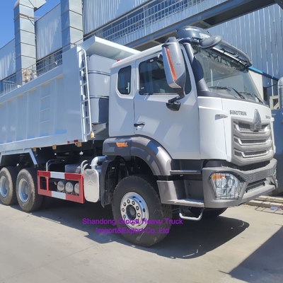 12 τροχούς Hohan Χρησιμοποιείται Sinotruk HOWO 8X4 Ex N Nx Dump Tipper Truck 371HP 380HP