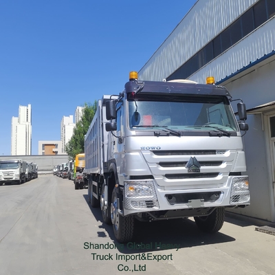 Νέο και Μεταχειρισμένο 351/371/375/380/400/460/500/540HP Shacman Sinotruck 8*4 HOWO ανατρεπόμενο φορτηγό