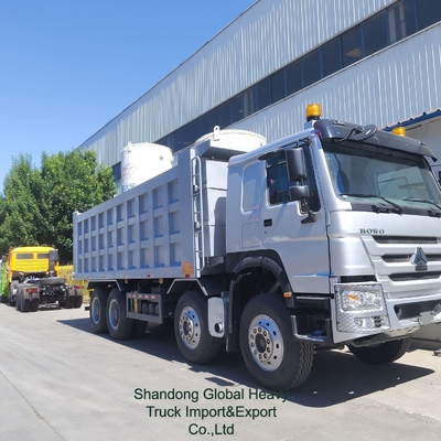 Νέο και Μεταχειρισμένο 351/371/375/380/400/460/500/540HP Shacman Sinotruck 8*4 HOWO ανατρεπόμενο φορτηγό