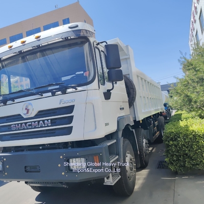 Shacman 30m3 Largo Box 8X4 12 τροχών βαρύ φορτηγό 400HP κινητήρας ντίζελ Νέα κατάσταση φορτηγό