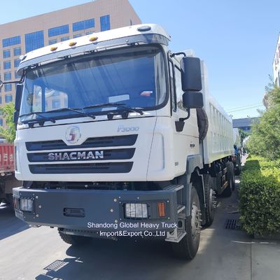 Shacman F3000 8×4 τροχιά κίνησης 380 ίππων 31-40 τόνων χωρητικότητα φορτίου βαρύ φορτηγό