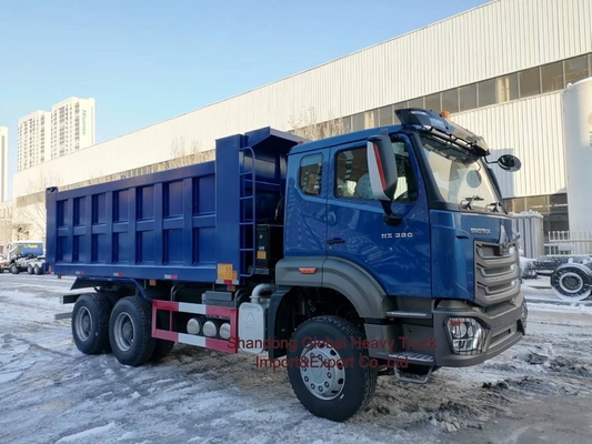Sinotruk HOWO Nx Tx Χρησιμοποιούμενο 10 τροχούς 371 HP 6X4 ορυχείο