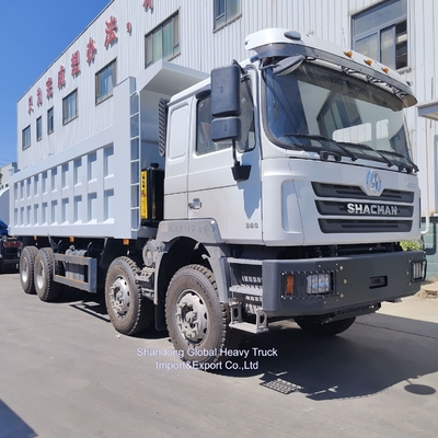 Shacman 30m3 Largo Box 8X4 12 τροχών βαρύ φορτηγό 400HP κινητήρας ντίζελ Νέα κατάσταση φορτηγό