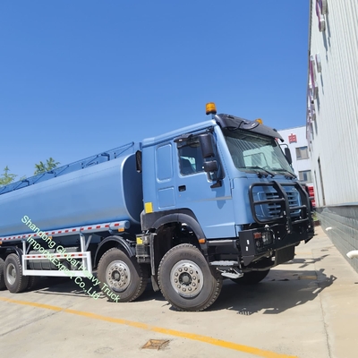 Υψηλό Sinotruk 8*4 12 τροχών LHD Rhd Ντίζελ καύσιμο Αέριο Παράδοση πετρελαίου Χρησιμοποιούμενο δεξαμενόπλοιο Τάνκερ