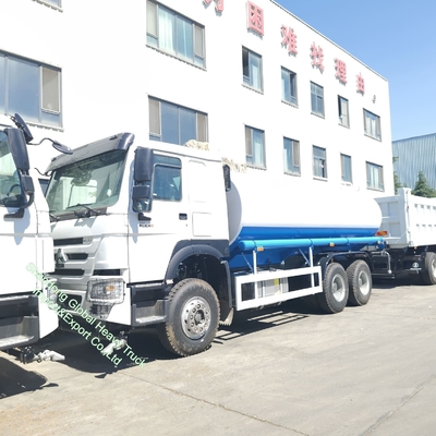 Σινο HOWO μάρκα 6*4 20000L φορτηγό δεξαμενής πόσιμου νερού φορτηγό νερού από ανοξείδωτο χάλυβα