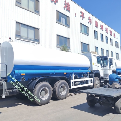HOWO 6*4 400HP Ανακαινισμένο φορτηγό δεξαμενής νερού Σπρίνκερ φορτηγό 6*4 δεξαμενή νερού