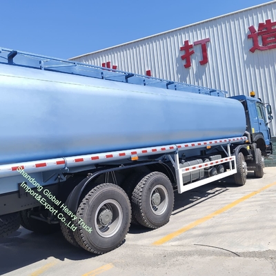 Υψηλό Sinotruk 8*4 12 τροχών LHD Rhd Ντίζελ καύσιμο Αέριο Παράδοση πετρελαίου Χρησιμοποιούμενο δεξαμενόπλοιο Τάνκερ