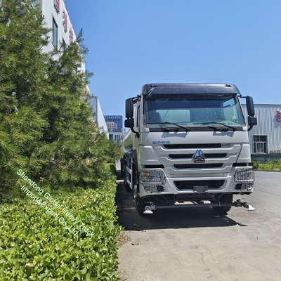 HOWO 6*4 400HP Ανακαινισμένο φορτηγό δεξαμενής νερού Σπρίνκερ φορτηγό 6*4 δεξαμενή νερού