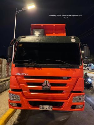 HOWO Nx Καμιόνι βαρέων φορτηγών Sinotruk HOWO 6X4 380hp 400hp Καμιόνι καμινού