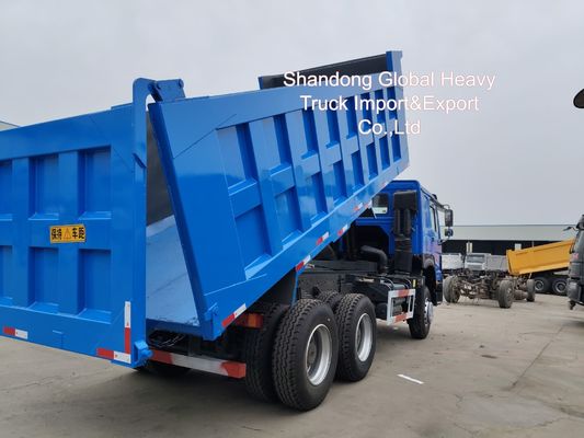 Sinotruk HOWO 10 Τροχοί 371hp 380hp 400hp 6X4 Ανατρεπόμενα Φορτηγά