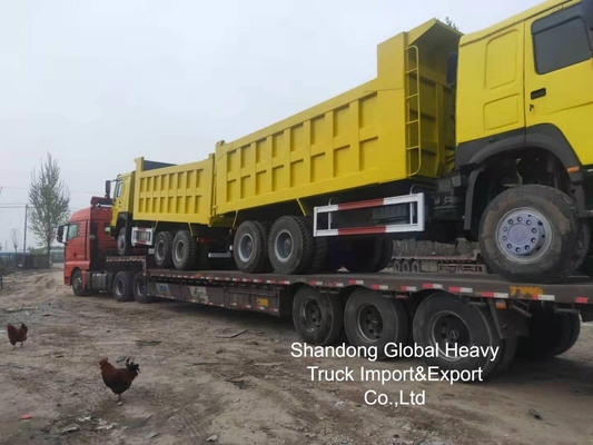 Μεταχειρισμένο Shacman 8*4 12 Τροχών F3000 X3000 Dump Truck Tipper Trucks