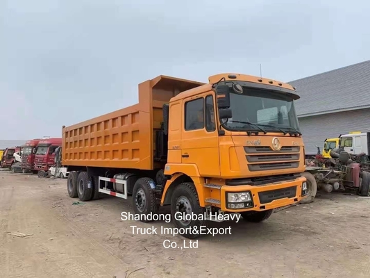 Μεταχειρισμένο Shacman 8*4 12 Τροχών F3000 X3000 Dump Truck Tipper Trucks