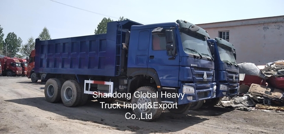 Μεταχειρισμένα Sinotruk HOWO 371hp/380hp Ανατρεπόμενα Φορτηγά
