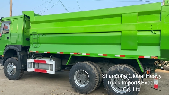 Μεταχειρισμένο Sinotruk HOWO 6X4/8X4 A7/T7 10/12 Wheeler 371hp 18-25cbm Βαρέως Τύπου Ανατρεπόμενο Φορτηγό