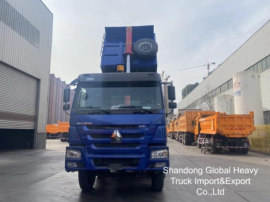Κίνα Sinotruk HOWO Μεταχειρισμένο 371/375HP 8X4 Mini Ανατρεπόμενο Φορτηγό Δεξιού Τιμονιού σε απόθεμα