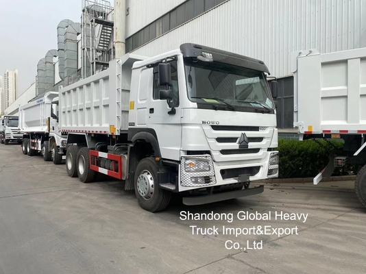 Μεταχειρισμένα Shacman HOWO 10 Τροχοί 371HP/380HP/400HP/430HP Ανατρεπόμενα Φορτηγά