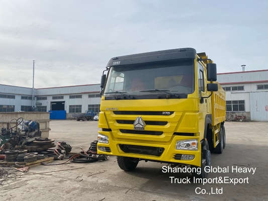 Μεταχειρισμένο Sinotruk HOWO 6X4/8X4 A7/T7 10/12 Τροχοί 371hp/380hp 18-25cbm Βαρέως Τύπου Ανατρεπόμενο Φορτηγό