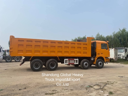 Μεταχειρισμένο Shacman 8*4 12 Τροχών F3000 X3000 Dump Truck Tipper Trucks