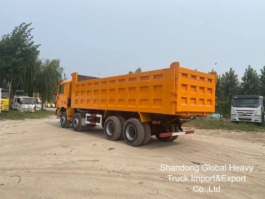 Μεταχειρισμένο Shacman 8*4 12 Τροχών F3000 X3000 Dump Truck Tipper Trucks