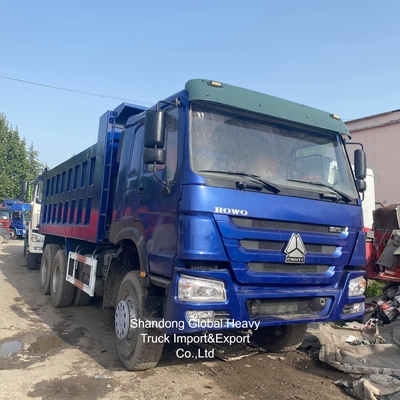 Μεταχειρισμένα Sinotruk HOWO 371hp/380hp Ανατρεπόμενα Φορτηγά