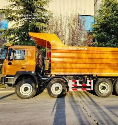 Shacman F3000 8x4 Dump Truck με κινητήρα 420hp και κάθισμα ανάρτησης αέρα για τα ορυχεία της Μοζαμβίκης