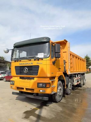 Shacman F3000 8x4 Dump Truck με κινητήρα 420hp και κάθισμα ανάρτησης αέρα για τα ορυχεία της Μοζαμβίκης