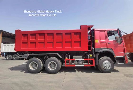 HOWO 8x4 Dump Truck με κινητήρα 371HP για ωφέλιμο φορτίο 40-60 τόνων και ενισχυμένο σώμα εξόρυξης