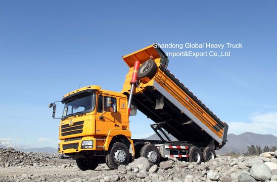 Shacman F3000 8x4 Mining Dump Truck με κινητήρα 430HP ενισχυμένο σώμα φορτίου και κλιματιζόμενη καμπίνα κοιμητήρα