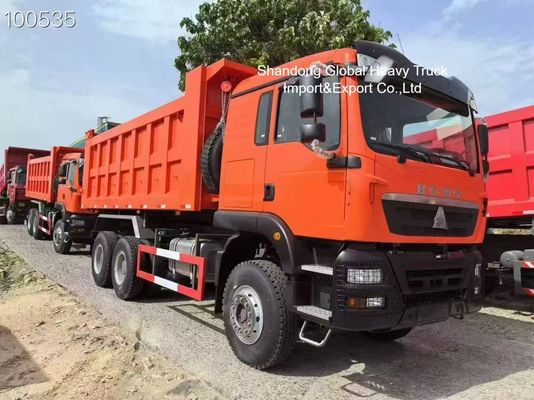 Sinotruk HOWO 8×4 Mining Dump Truck με κινητήρα 420HP και χωρητικότητα ανατρεπόμενου φορτηγού 30-40 CBM