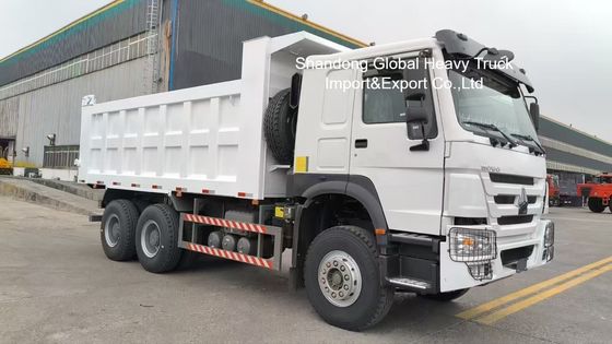 HOWO 8x4 Heavy-Duty ανατρεπόμενο φορτηγό με κινητήρα 420 ίππων, ενισχυμένο πλαίσιο 8x4 και σώμα φορτίου από χάλυβα υψηλής αντοχής για εξόρυξη Τανζανίας