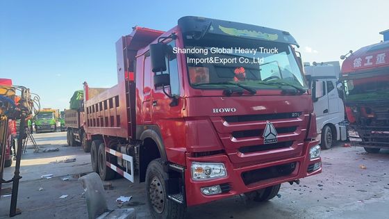 Αξιόπιστο φορτηγό HOWO 8x4 με κινητήρα 420hp και χωρητικότητα 30-45 CBM για βαριές μεταφορές στην Τανζανία