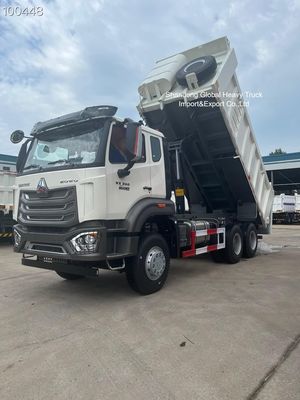 HOWO 8x4 Heavy-Duty ανατρεπόμενο φορτηγό με κινητήρα 420 ίππων, ενισχυμένο πλαίσιο 8x4 και σώμα φορτίου από χάλυβα υψηλής αντοχής για εξόρυξη Τανζανίας