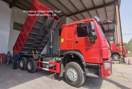 Κινέζικη αυθεντική μάρκα HOWO / Shacman 380hp/371hp 6X4 8X4 10/12 τροχών φορτηγό ανατροπής για εξόρυξη
