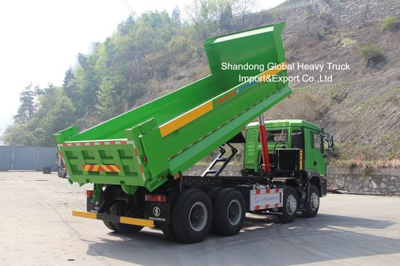 Sinotruk HOWO 8×4 φορτηγό με κινητήρα 420HP και ενισχυμένο σώμα φορτίου για βαριά εξόρυξη
