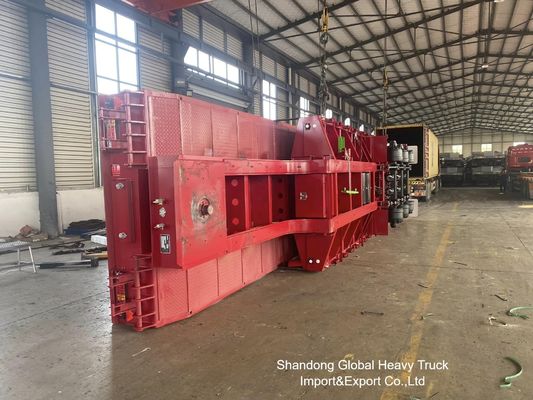 3 Αξονικό Ημιρυμουλκούμενο Χαμηλής Φόρτωσης 60t για Μεταφορά Βαρέων Φορτίων